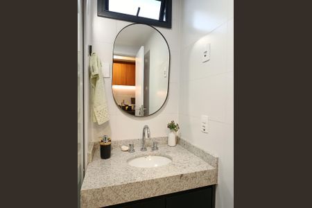 Studio para alugar com 28m², 1 quarto e sem vaga Studio para alugar com 28m², 1 quarto e sem vagaBanheiro Social