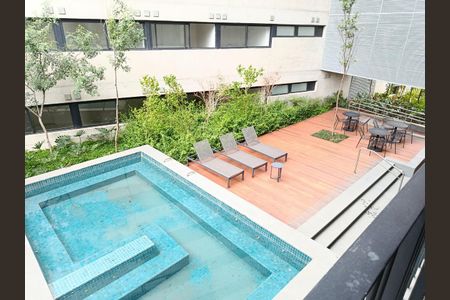 Vista da Varanda de kitnet/studio para alugar com 1 quarto, 28m² em Pinheiros, São Paulo
