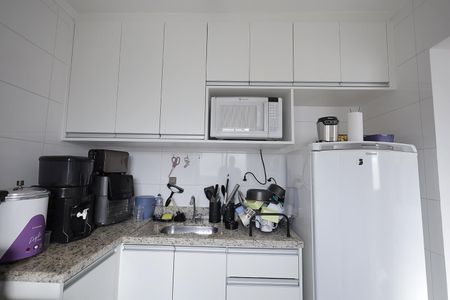 Cozinha de apartamento para alugar com 1 quarto, 38m² em Jardim Jamaica, Santo André