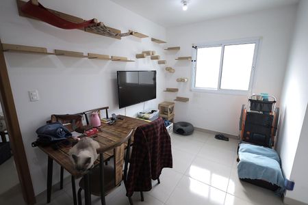 Sala de apartamento para alugar com 1 quarto, 38m² em Jardim Jamaica, Santo André