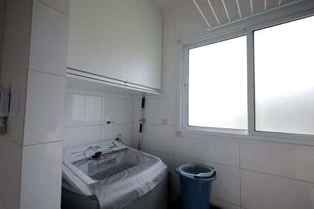 Área de Serviço de apartamento para alugar com 1 quarto, 38m² em Jardim Jamaica, Santo André