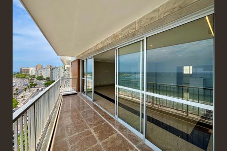 Varanda da sala de apartamento à venda com 4 quartos, 205m² em Copacabana, Rio de Janeiro