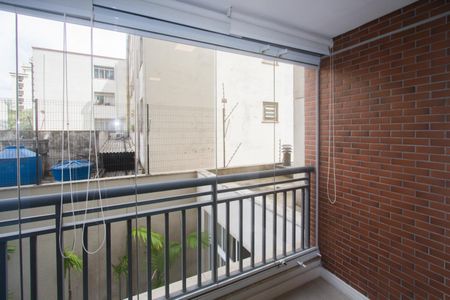 Vista da Varanda de apartamento à venda com 1 quarto, 42m² em Campo Belo, São Paulo