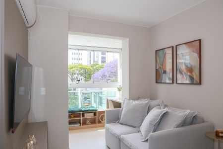 Sala de apartamento à venda com 1 quarto, 42m² em Barra Funda, São Paulo