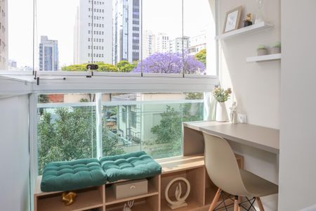 Sacada de apartamento à venda com 1 quarto, 42m² em Barra Funda, São Paulo