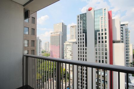 Studio para alugar com 20m², 1 quarto e sem vagaVaranda