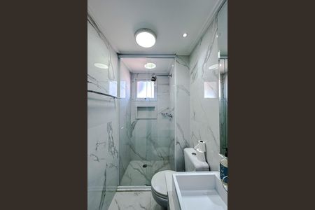 Banheiro da Suíte de apartamento para alugar com 1 quarto, 87m² em Vila Prudente, São Paulo