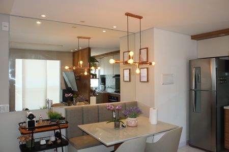 Sala de apartamento para alugar com 2 quartos, 45m² em Jardim Barro Branco, Cotia