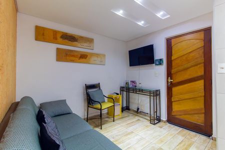 Sala de apartamento à venda com 3 quartos, 67m² em Fazenda da Juta, São Paulo