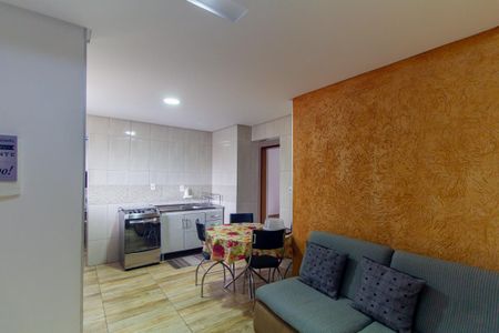 Sala de apartamento à venda com 3 quartos, 67m² em Fazenda da Juta, São Paulo