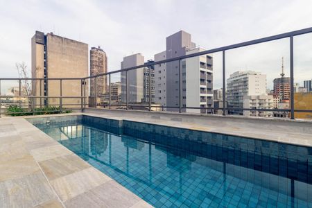Studio para alugar com 26m², 1 quarto e sem vagaÁrea comum - Piscina