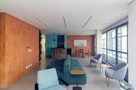 Studio para alugar com 26m², 1 quarto e sem vagaÁrea comum - Salão de festas