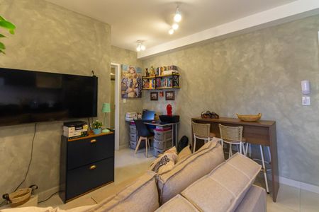  Sala de apartamento à venda com 1 quarto, 30m² em  Vila Antonina, São Paulo