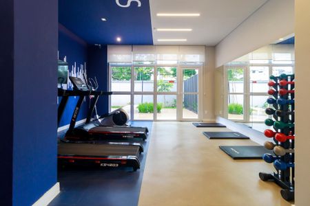 Apartamento para alugar com 27m², 1 quarto e sem vagaAcademia