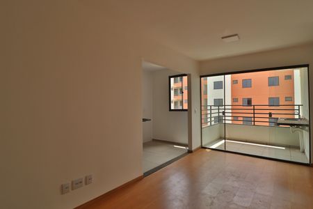 Sala de apartamento para alugar com 2 quartos, 58m² em Shopping Park, Uberlândia