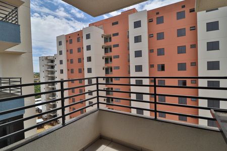 Sacada de apartamento para alugar com 2 quartos, 58m² em Shopping Park, Uberlândia