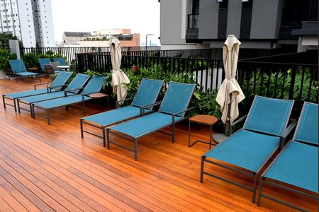 Studio para alugar com 32m², 1 quarto e sem vagaPiscina