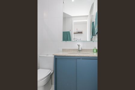 Banheiro de kitnet/studio à venda com 1 quarto, 26m² em Pompeia, São Paulo