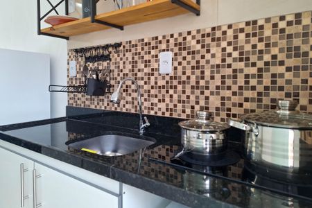 Studio para alugar com 25m², 1 quarto e sem vaga Studio para alugar com 25m², 1 quarto e sem vagaCozinha