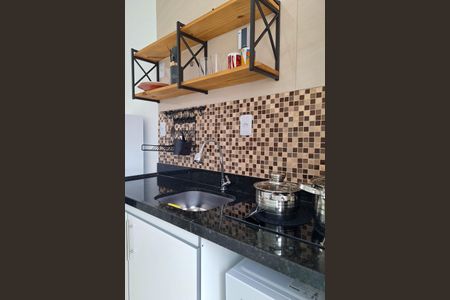 Studio para alugar com 25m², 1 quarto e sem vaga Studio para alugar com 25m², 1 quarto e sem vagaCozinha