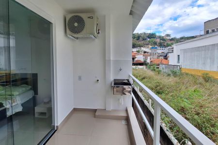 Studio para alugar com 25m², 1 quarto e sem vaga Studio para alugar com 25m², 1 quarto e sem vagaVaranda