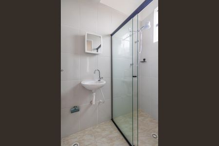 Banheiro  de kitnet/studio para alugar com 1 quarto, 40m² em Vila São Jorge, Barueri