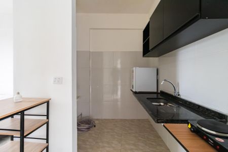 Cozinha e Área de Serviço de kitnet/studio para alugar com 1 quarto, 40m² em Vila São Jorge, Barueri