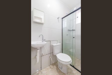 Banheiro de kitnet/studio para alugar com 1 quarto, 40m² em Vila São Jorge, Barueri