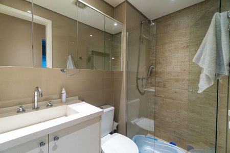 Apartamento à venda com 73m², 2 quartos e 2 vagasBanheiro Social