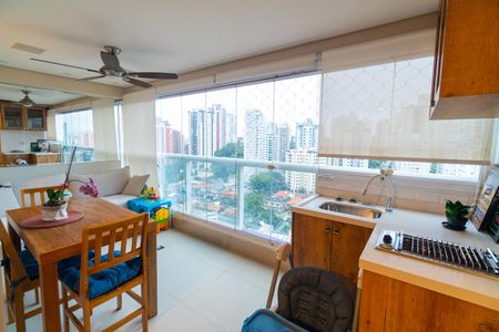 Sacada da Sala de apartamento à venda com 2 quartos, 73m² em Vila Santa Catarina, São Paulo