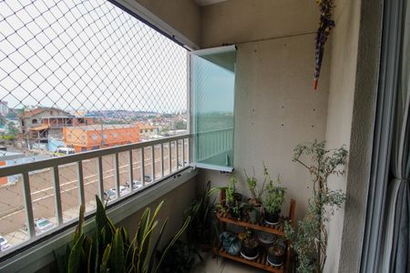 Varanda da Sala de apartamento à venda com 2 quartos, 52m² em Jardim do Lago, São Paulo