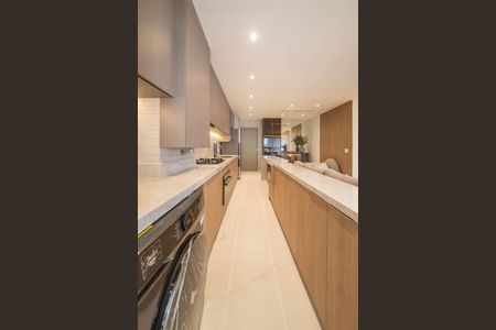 Apartamento à venda com 81m², 2 quartos e 1 vagaCozinha - Lavanderia Integrada