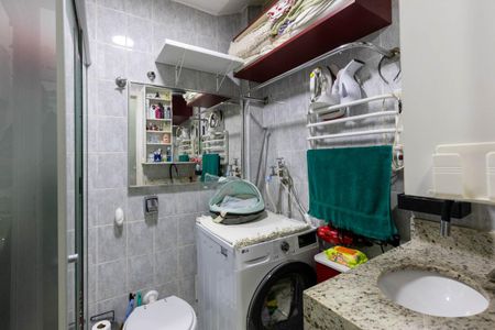 Banheiro Social de kitnet/studio à venda com 1 quarto, 25m² em Santa Cecilia, São Paulo