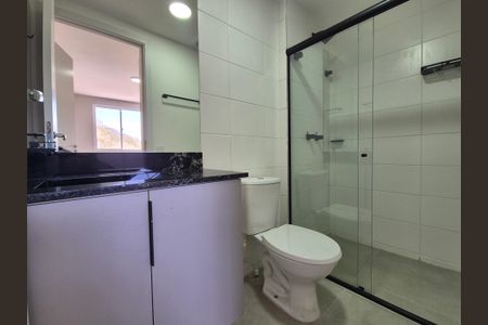 Apartamento para alugar com 45m², 2 quartos e 1 vaga Apartamento para alugar com 45m², 2 quartos e 1 vagaBanheiro da Suíte