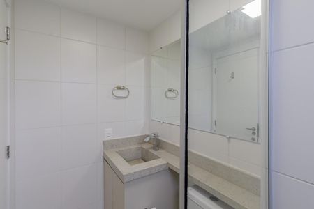 Apartamento para alugar com 26m², 1 quarto e sem vagaBanheiro da Suíte