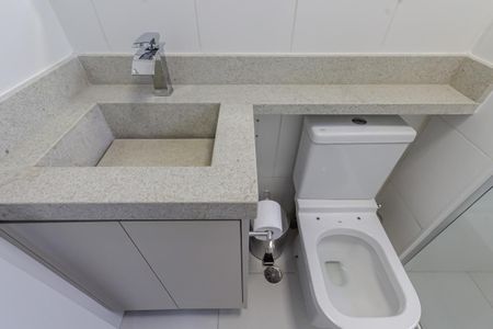 Apartamento para alugar com 26m², 1 quarto e sem vagaBanheiro da Suíte