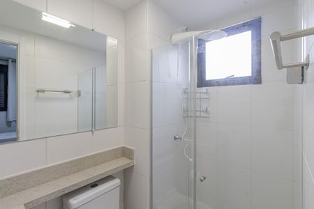 Apartamento para alugar com 26m², 1 quarto e sem vagaBanheiro da Suíte