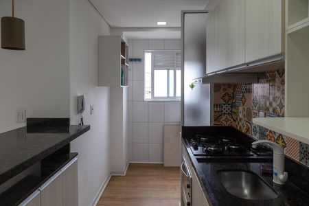 Cozinha de apartamento à venda com 2 quartos, 55m² em Vila São Rafael, Guarulhos