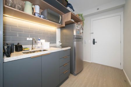Studio para alugar com 24m², 1 quarto e sem vagaCozinha