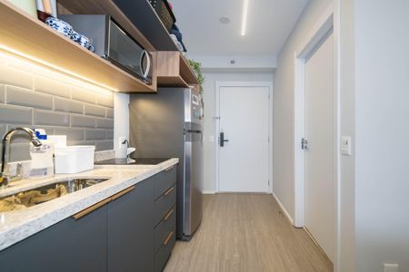 Studio para alugar com 24m², 1 quarto e sem vagaCozinha