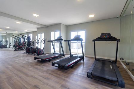 Apartamento para alugar com 42m², 2 quartos e sem vaga Apartamento para alugar com 42m², 2 quartos e sem vagaÁrea comum - Academia