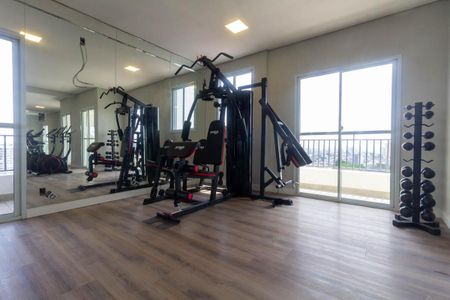 Apartamento para alugar com 42m², 2 quartos e sem vaga Apartamento para alugar com 42m², 2 quartos e sem vagaÁrea comum - Academia