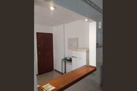 Cozinha de apartamento para alugar com 1 quarto, 34m² em Copacabana, Rio de Janeiro