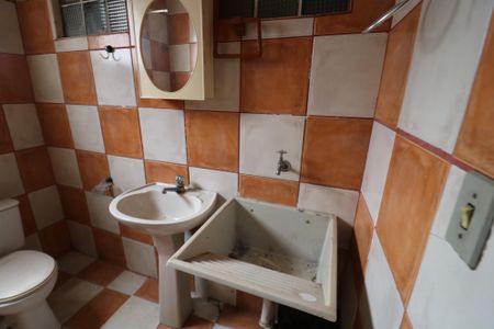 Banheiro de kitnet/studio para alugar com 1 quarto, 27m² em Vila Prudente, São Paulo