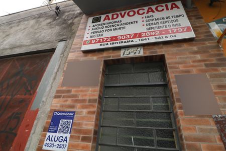 Studio para alugar com 27m², 1 quarto e sem vagaFachada