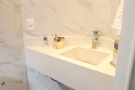 Apartamento à venda com 126m², 3 quartos e 2 vagasBanheiro da Suíte 