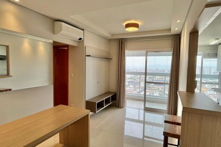 Sala de apartamento para alugar com 1 quarto, 58m² em Vila Matias, Santos