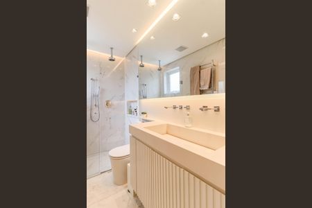 Apartamento à venda com 121m², 3 quartos e 2 vagasBanheiro da Suíte