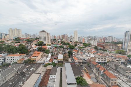 Vista da sala de apartamento à venda com 1 quarto, 50m² em Cambuci, São Paulo