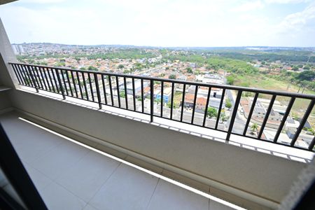 Varanda da Sala de apartamento para alugar com 3 quartos, 78m² em Setor Crimeia Oeste, Goiânia